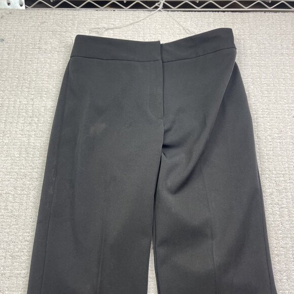 Joseph Ribkoff Wide Leg Trousers Black Pants Metal Stud Detailing Wom Size 6 - Picture 2 of 15